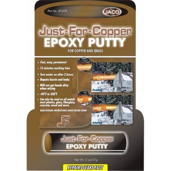 Jackson Industries Jackson Industries Just For Copper Epoxy Putty  JFC070 JFC070